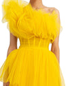 Ruffled Tulle Dress