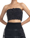 Laser-Cut Top & Cage-Like Skirt