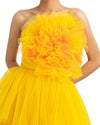 Draped Flower Corset Dress