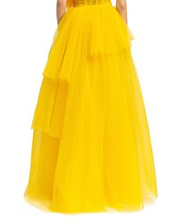 Pleated Tulle skirt