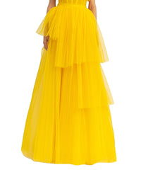 Pleated Tulle skirt
