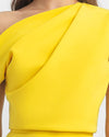 Asymmetrical Crepe Top