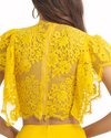 Ruffled Lace Top