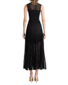 Black Heart Shape Design Knit Dress