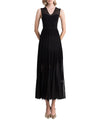 Black Heart Shape Design Knit Dress