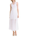 White Heart Shape Design Dress