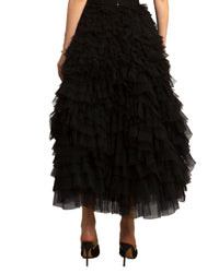 Fully Ruffled Skirt