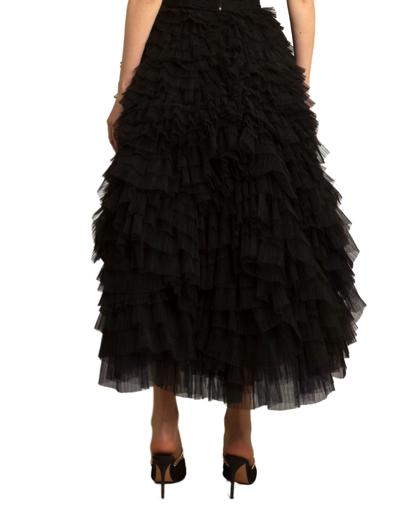Fully Ruffled Skirt