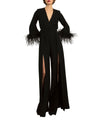 V-Neckline Loose Jumpsuit