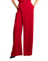 Flared Overlapped Pants