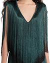 V-Neckline Tassel Top