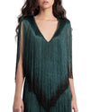 V-Neckline Tassel Top
