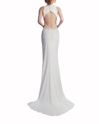 Illusion Cut-Out Bridal Dress