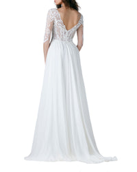 Lace Dress with Sleeves