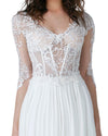 Lace Dress with Sleeves