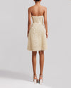 Rushed Tulle Strapless Dress