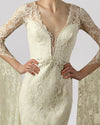 Floor-Length Sleeves Bridal Dress