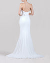 Heart-Shaped Strapless Gown