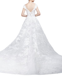 Slightly Off-Shoulder Gown