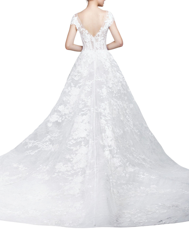 Slightly Off-Shoulder Gown