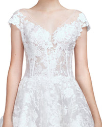 Slightly Off-Shoulder Gown
