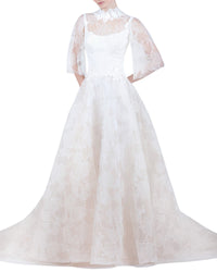 Embroidered Gown