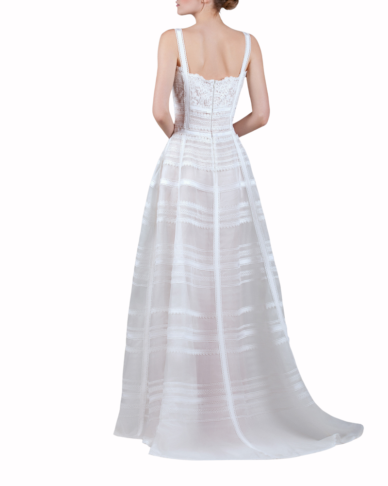 Fitted Torso Bridal Dress